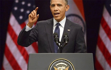 presidente de Estados Unidos, Barack Obama Estados Unidos aprueba enviar 450 militares más a Iraq
